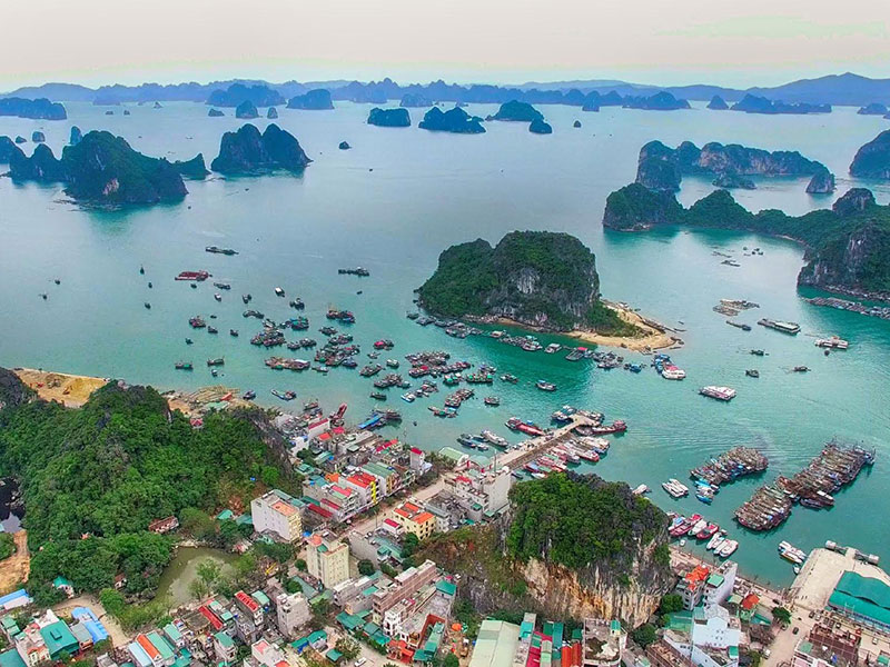 Vân Đồn đang trở thành thỏi nam châm hút nhà đầu tư của Quảng Ninh. Ảnh: Hùng Sơn.