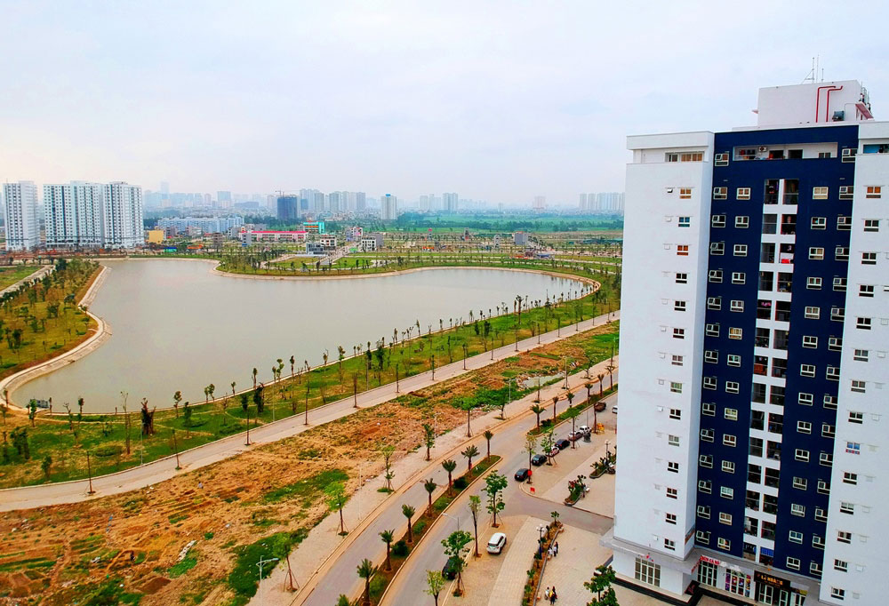 Bất động sản Vuông | [Flycam] Chùm ảnh Khu đô thị Thanh Hà tuyệt đẹp