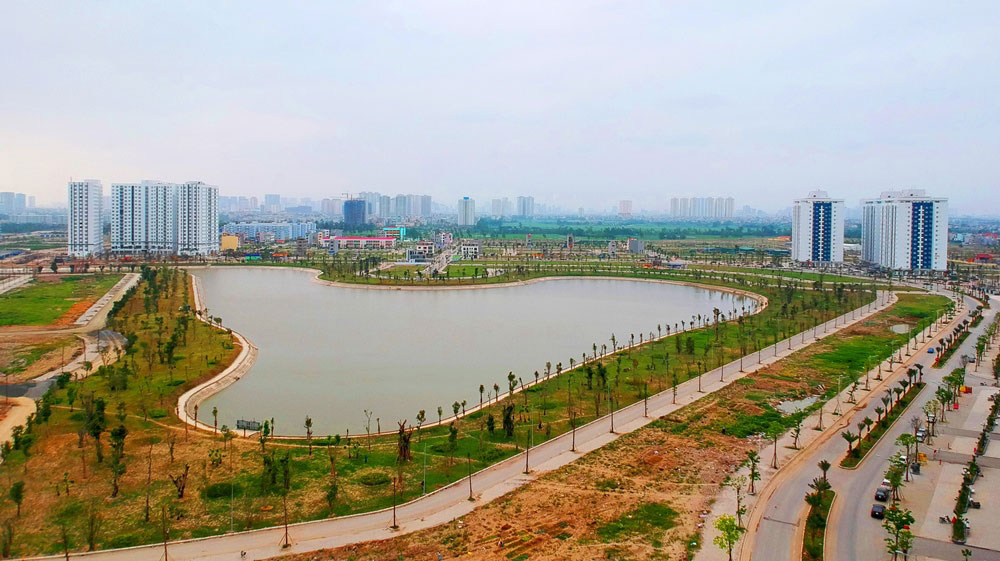 Bất động sản Vuông | [Flycam] Chùm ảnh Khu đô thị Thanh Hà tuyệt đẹp