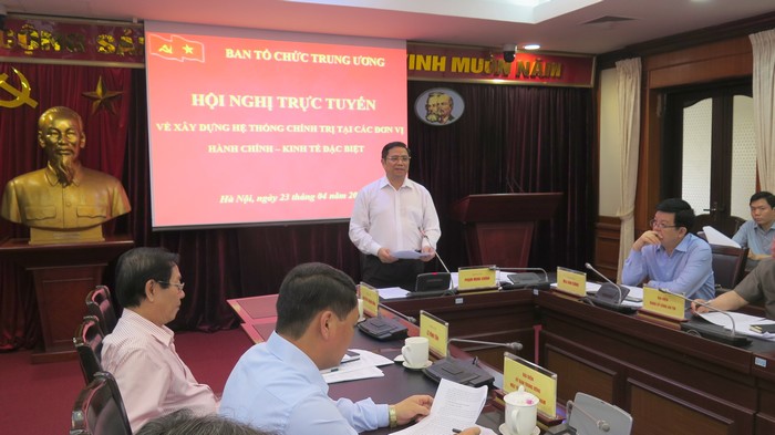 Bất động sản Vuông | Hội nghị trực tuyến về xây dựng hệ thống chính trị tại các đơn vị hành chính – kinh tế đặc biệt