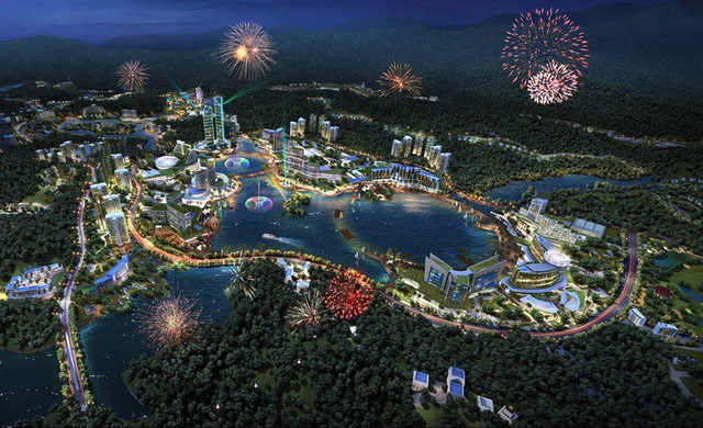 
Phối cảnh khu tổ hợp nghỉ dưỡng có casino của Sungroup
