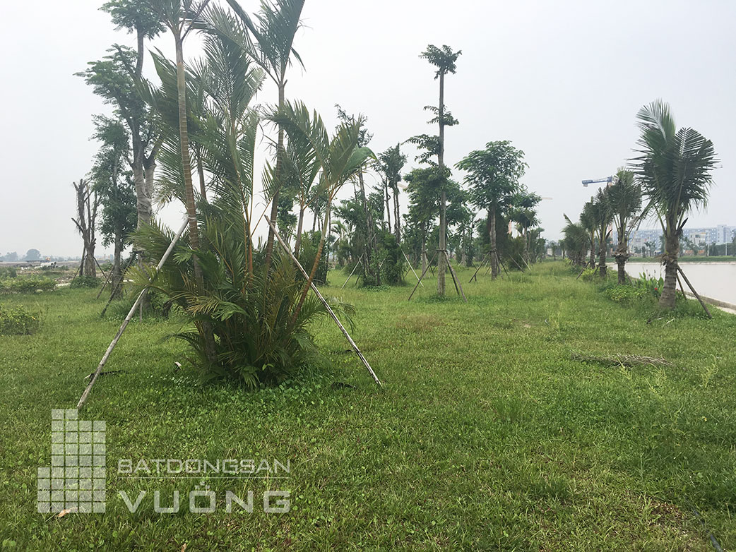 Công viên ven hồ Thanh Hà