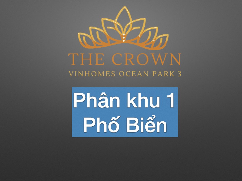 bảng giá bán liền kề phố biển Vinhomes Ocean Park 3