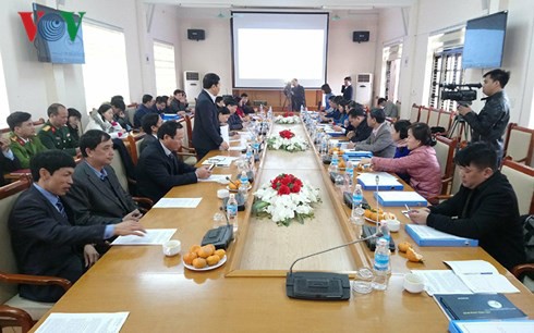 
Toàn cảnh buổi làm việc.

