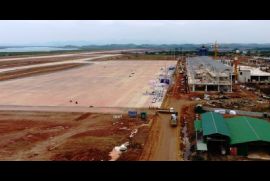 [Ảnh] Công trường sân bay hơn 7.000 tỷ đồng ở Quảng Ninh