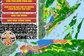 Nghe báo cáo giữa kỳ QHTT phát triển KT-XH và QHC xây dựng KKT Vân Đồn