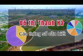 Các thông số cơ bản cần biết của khu đô thị Thanh Hà Mường Thanh -Cienco 5