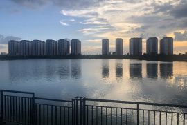 Buổi chiều tháng 7 tại khu đô thị Thanh Hà
