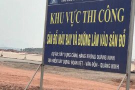 Lập đại diện cảng vụ hàng không miền Bắc tại Vân Đồn