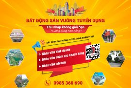 Bất Động Sản Vuông Tuyển Dụng - Nhân viên kinh doanh tại khu đô thị thanh hà cienco 5
