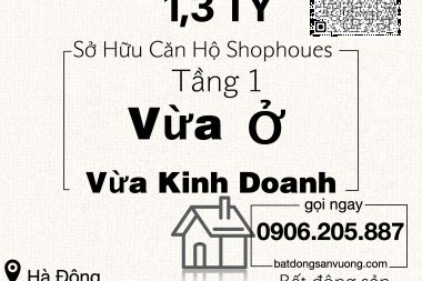 Bán Shophouse chân đế toà HH01C khu đô thị Thanh Hà mặt công viên, giao lộ trục đường 30m xuyên tâm khu đô thị, trục đường chính kinh doanh tốt với lưu lượng lớn xe cộ