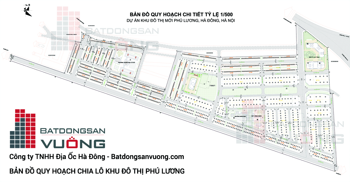 Quy hoạch khu đô thị Phú Lương