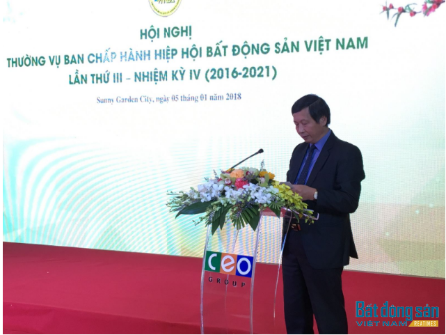 Bất động sản Vuông | Hiệp hội Bất động sản Việt Nam tổ chức Hội nghị Ban Thường vụ lần thứ 3, nhiệm kỳ IV