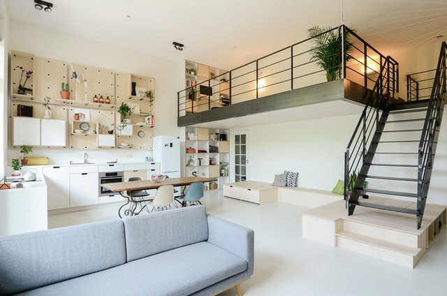 Những gác lửng vạn người mê cho nhà chật hẹp - Ảnh 5.