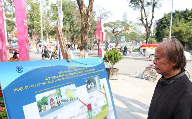 Vị trí đặt ga tàu điện ngầm ở Hồ Gươm: 88% người dân đồng ý
