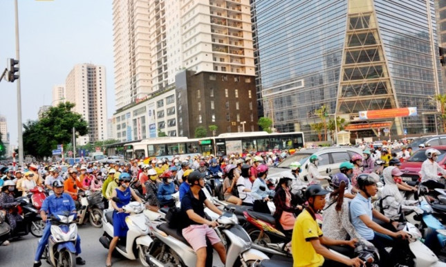 Thành phố mang bộ mặt... xôi đỗ