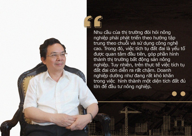 Bất động sản Vuông | Tích tụ đất đai hình thành thị trường bất động sản nông nghiệp