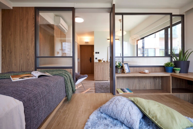 Bất động sản Vuông | Căn hộ chưa đầy 30m² sở hữu thiết kế trong veo và ấm cúng