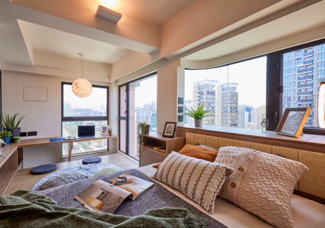 Bất động sản Vuông | Căn hộ chưa đầy 30m² sở hữu thiết kế trong veo và ấm cúng