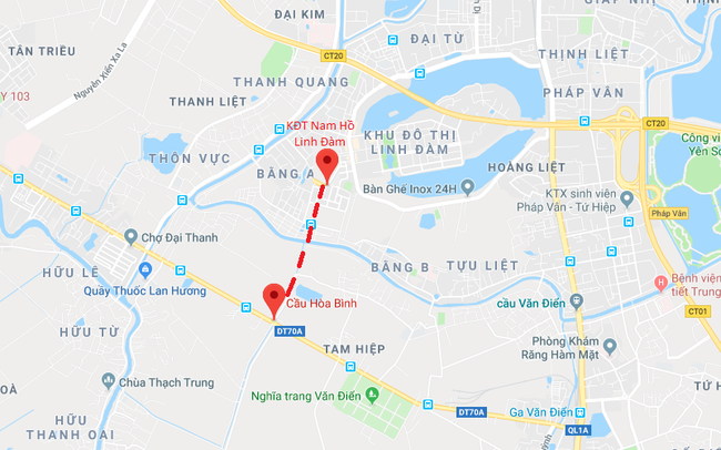 HÃ ng chá»¥c nghÃ¬n ngÆ°á»i dÃ¢n Linh ÄÃ m, Xa La, Äáº¡i Thanh sáº½ ÄÆ°á»£c hÆ°á»ng lá»£i khi HÃ  Ná»i chuáº©n bá» xÃ¢y dá»±ng con ÄÆ°á»ng nÃ y