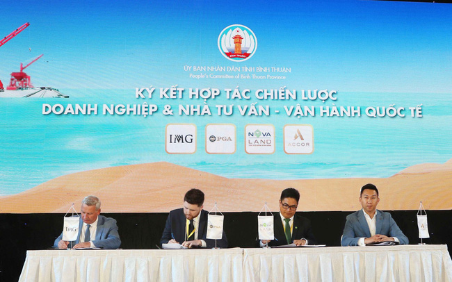 Novaland há»£p tÃ¡c vá»i hÃ ng loáº¡t Äá»i tÃ¡c chiáº¿n lÆ°á»£c phÃ¡t triá»n báº¥t Äá»ng sáº£n nghá» dÆ°á»¡ng á» BÃ¬nh Thuáº­n