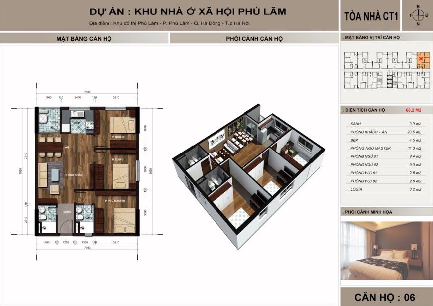 Căn hộ 06 toà CTI