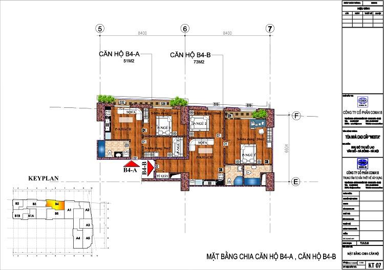 Bất động sản Vuông | Thiết kế mặt bằng dự án Westa Trần Phú