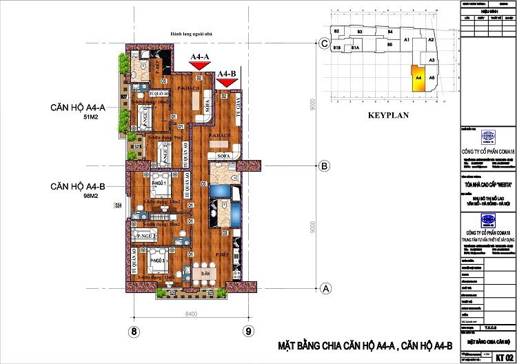 Bất động sản Vuông | Thiết kế mặt bằng dự án Westa Trần Phú