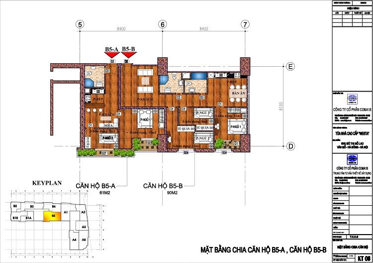 Bất động sản Vuông | Thiết kế mặt bằng dự án Westa Trần Phú