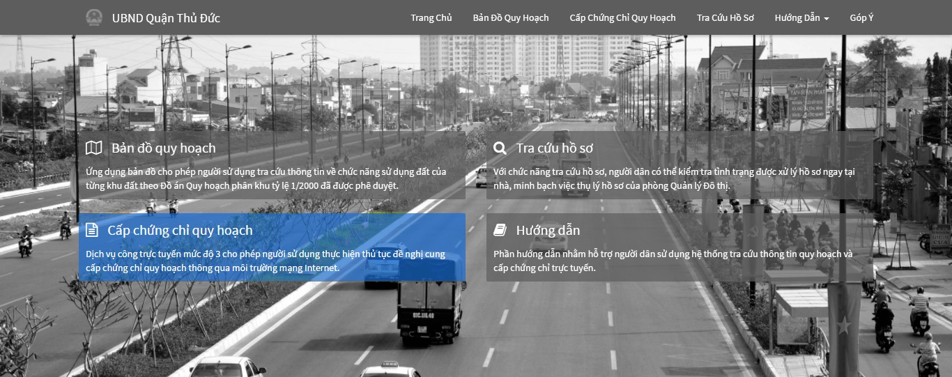 Từ tháng 12/2017, người dân TP.HCM có thể xem quy hoạch qua internet và smartphone