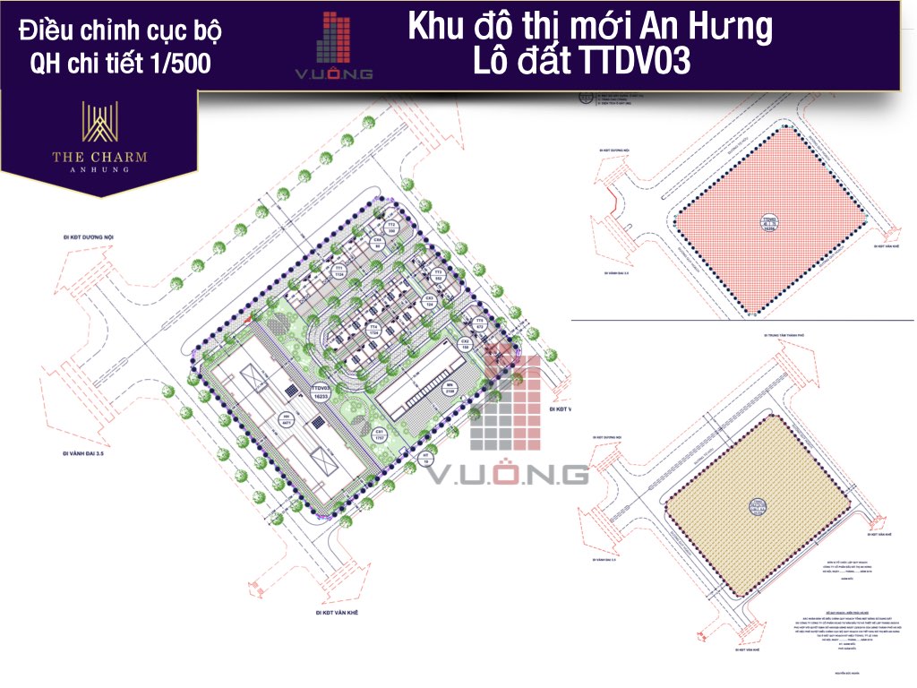 Quy hoạch dự án The Charm An Hưng