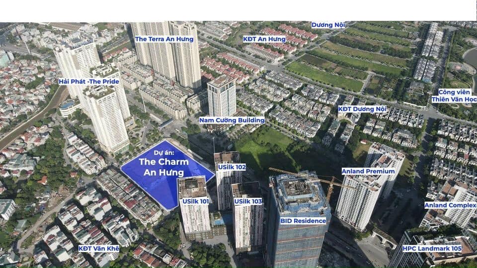 Tiến độ dự án The Charm An Hưng 10-2022