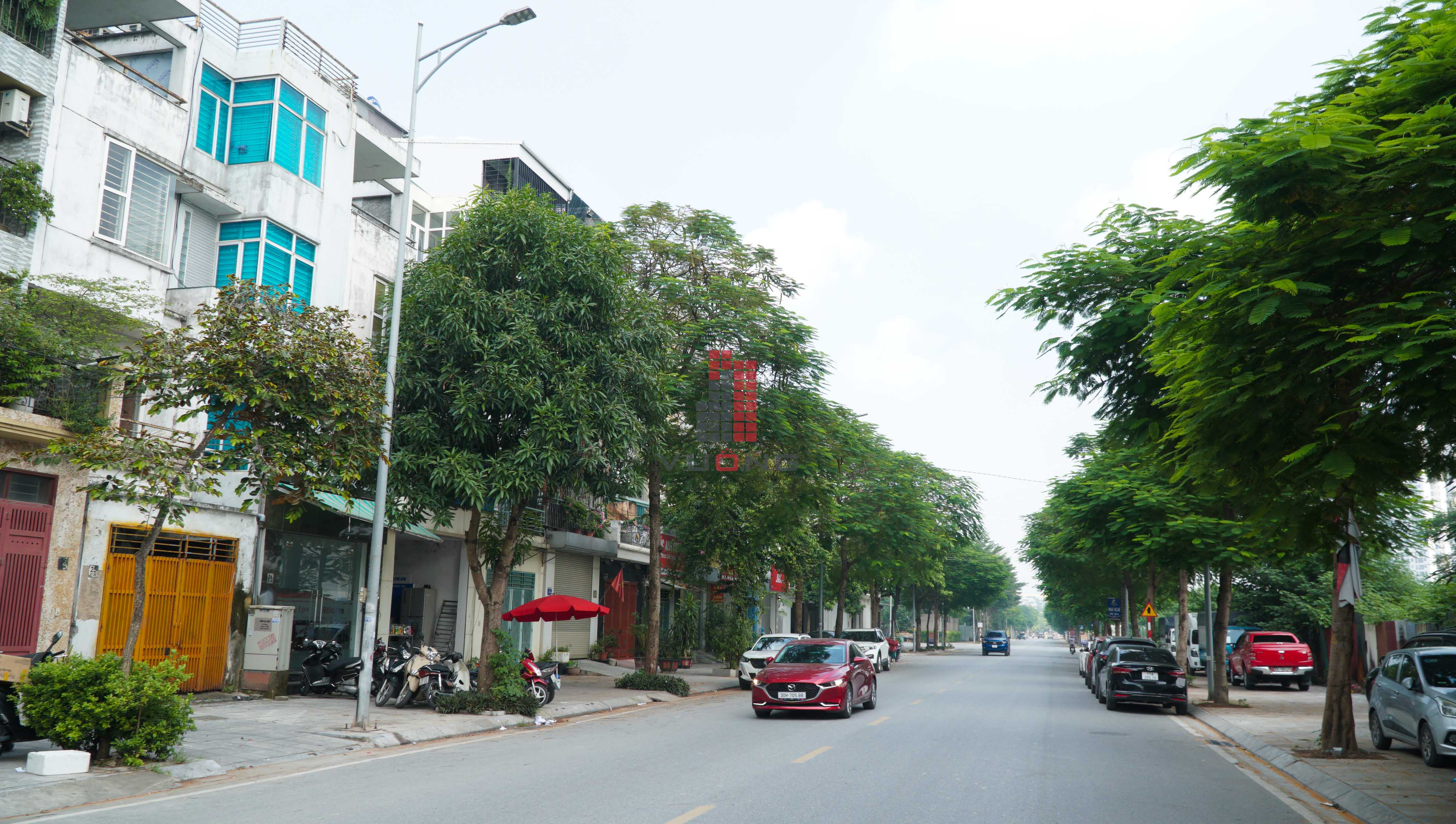 Khu vực đường 19,5m khu đô thị Văn Phú