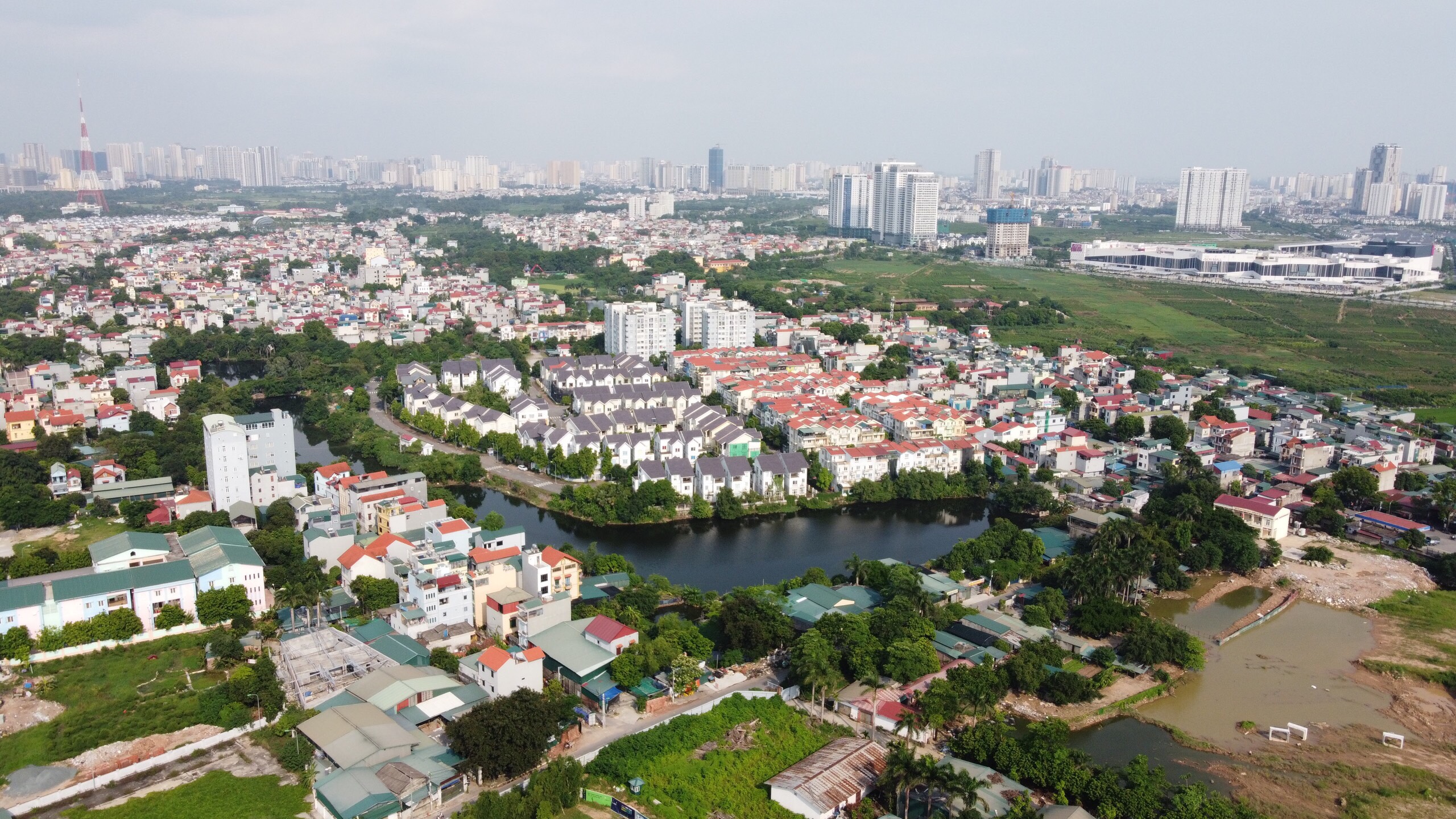 phối cảnh khu đô thị Tây Mỗ