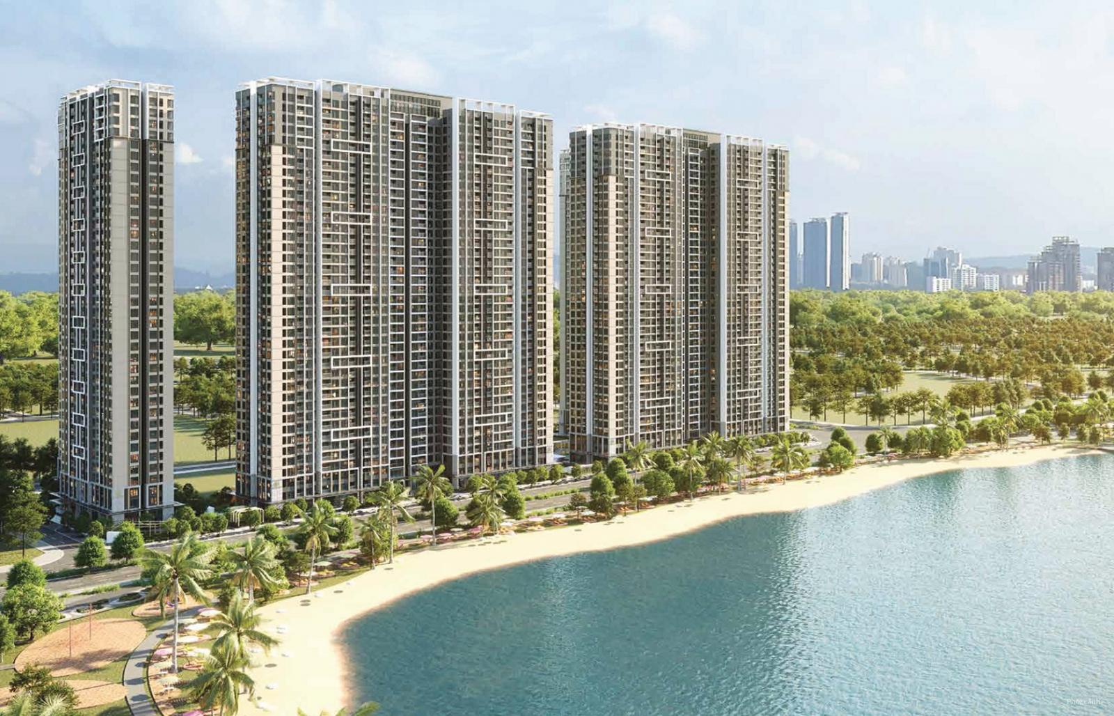 Phối cảnh toà Masteri West Heights Vinhomes Smart City