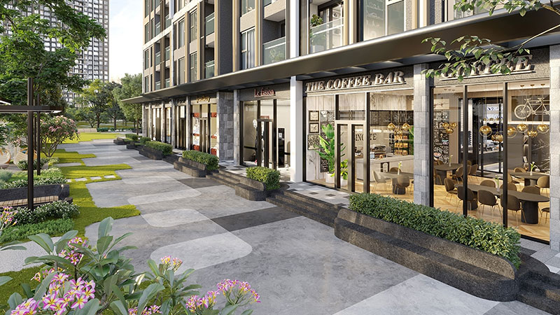 Shop chân đế Masteri West Height Tây Mỗ