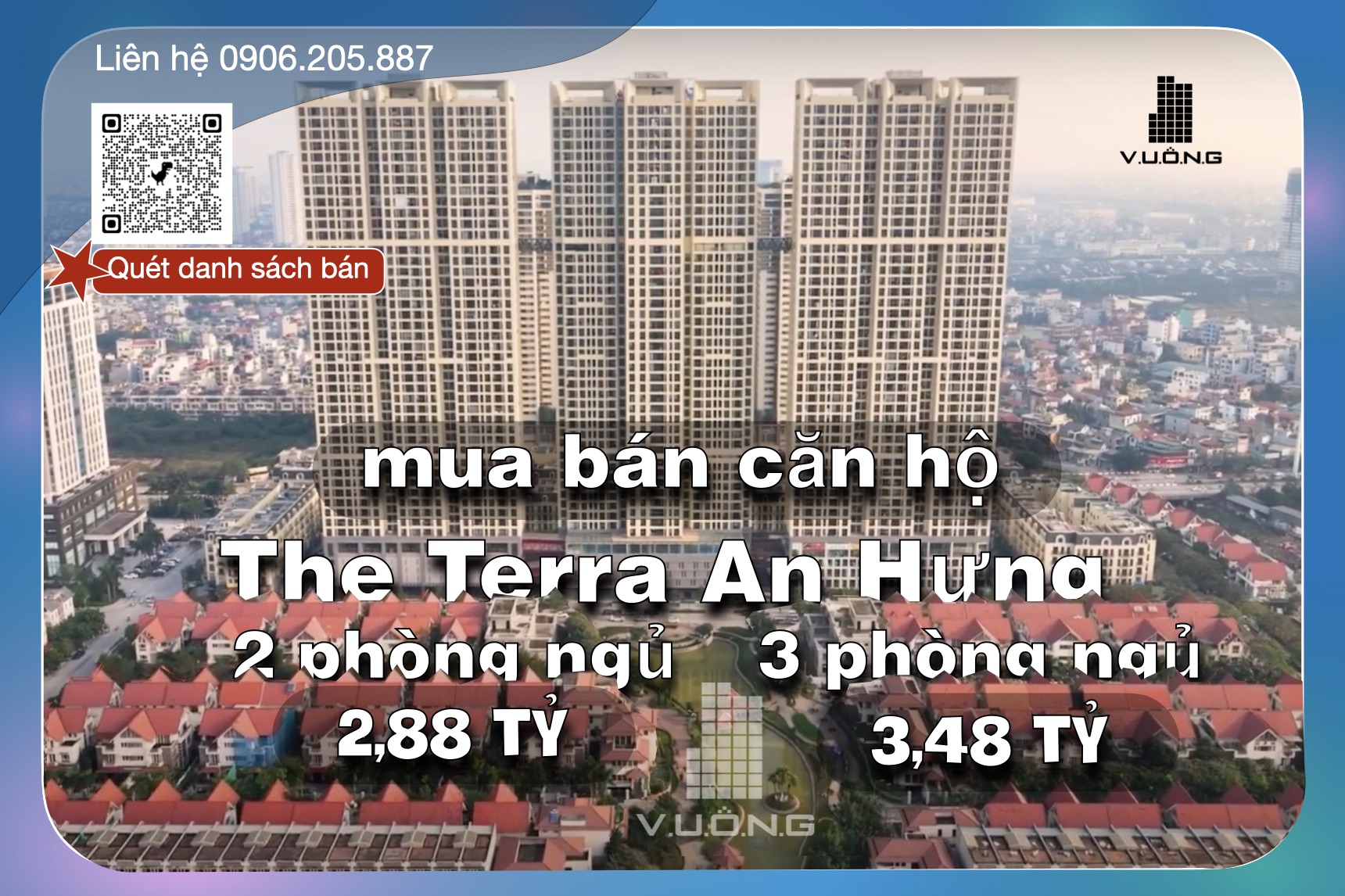 Bán chung cư Terra An Hưng