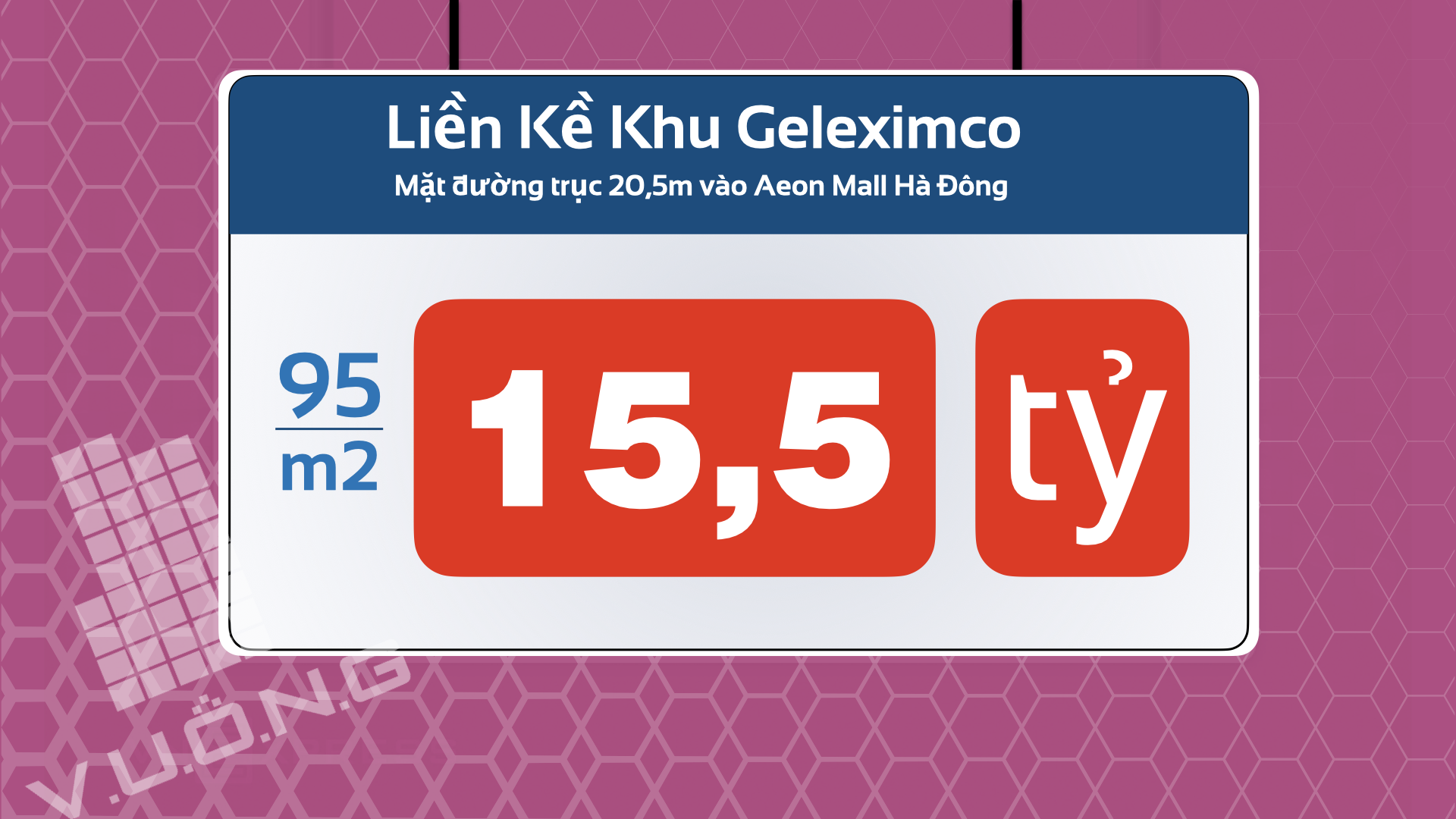 Bán liền kề Geleximco