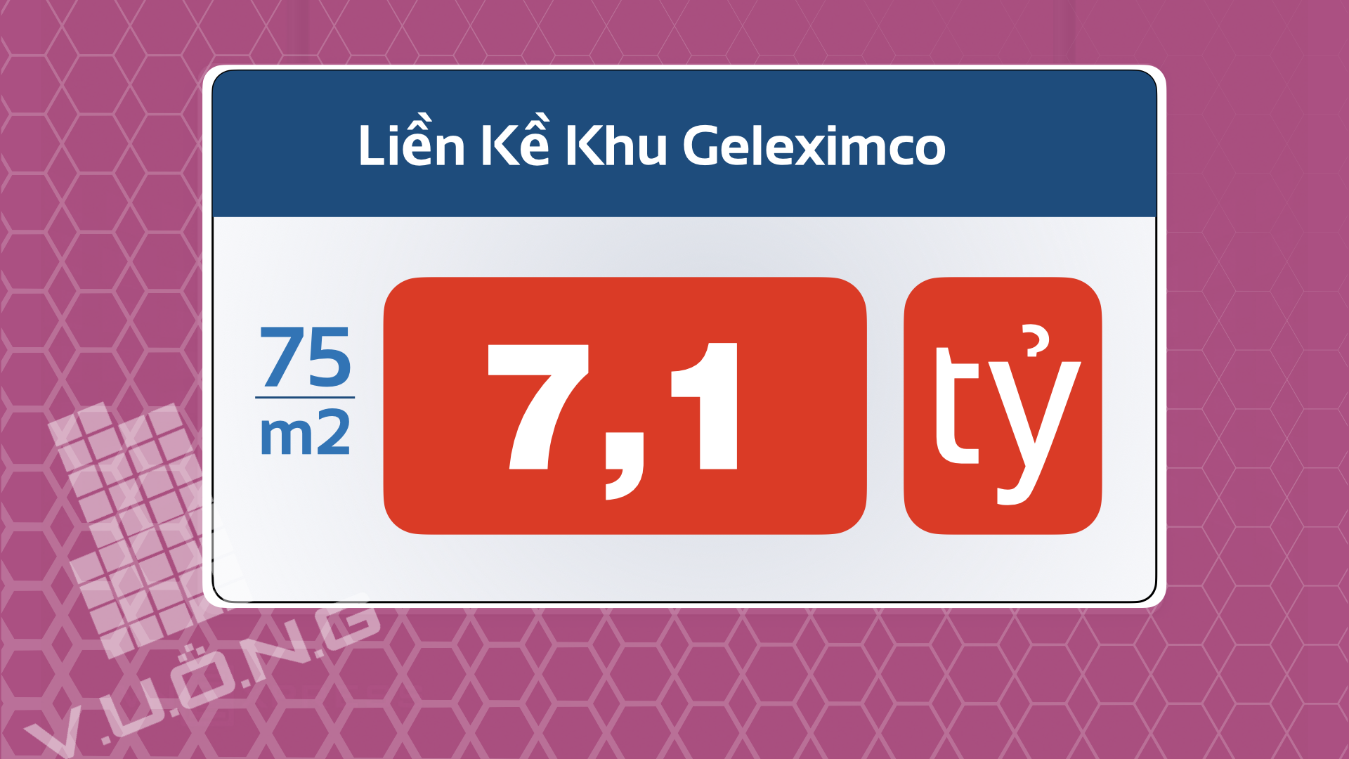 Bán liền kề Geleximco