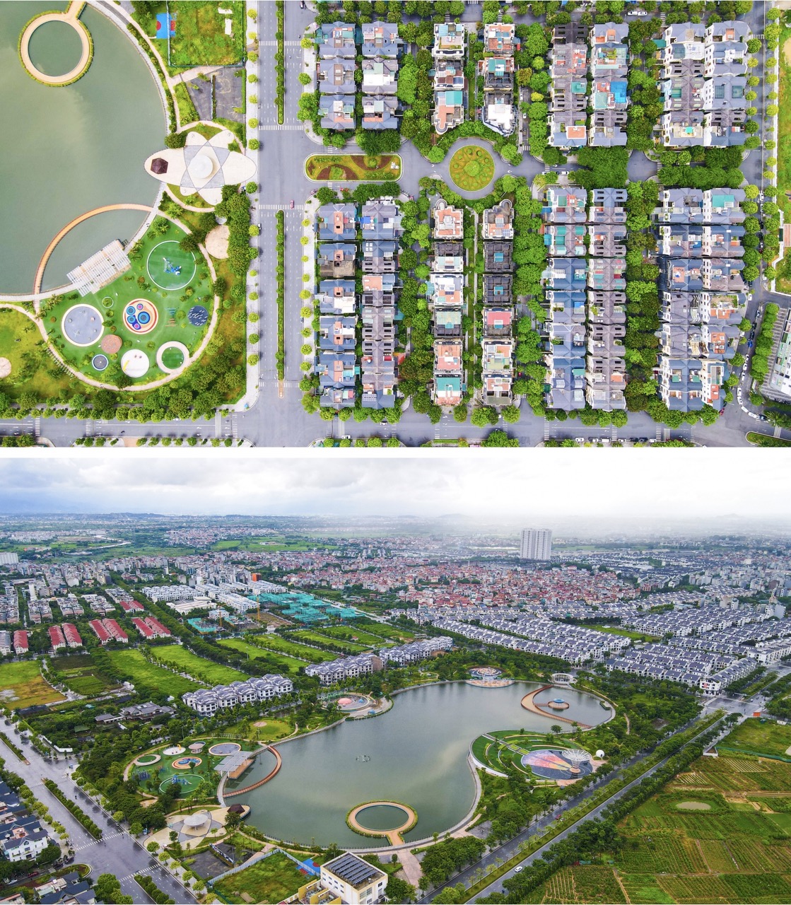 Tổng thể khu đô thị mới Dương Nội
