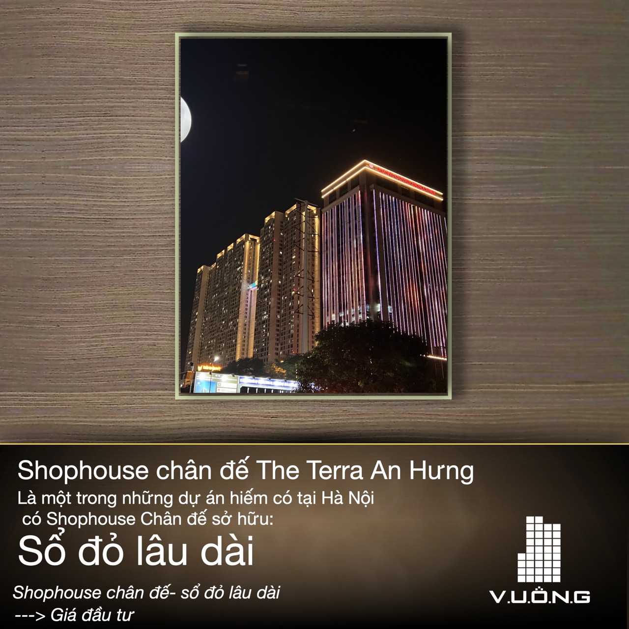 Bán shophosue chân đế The Terra An Hưng