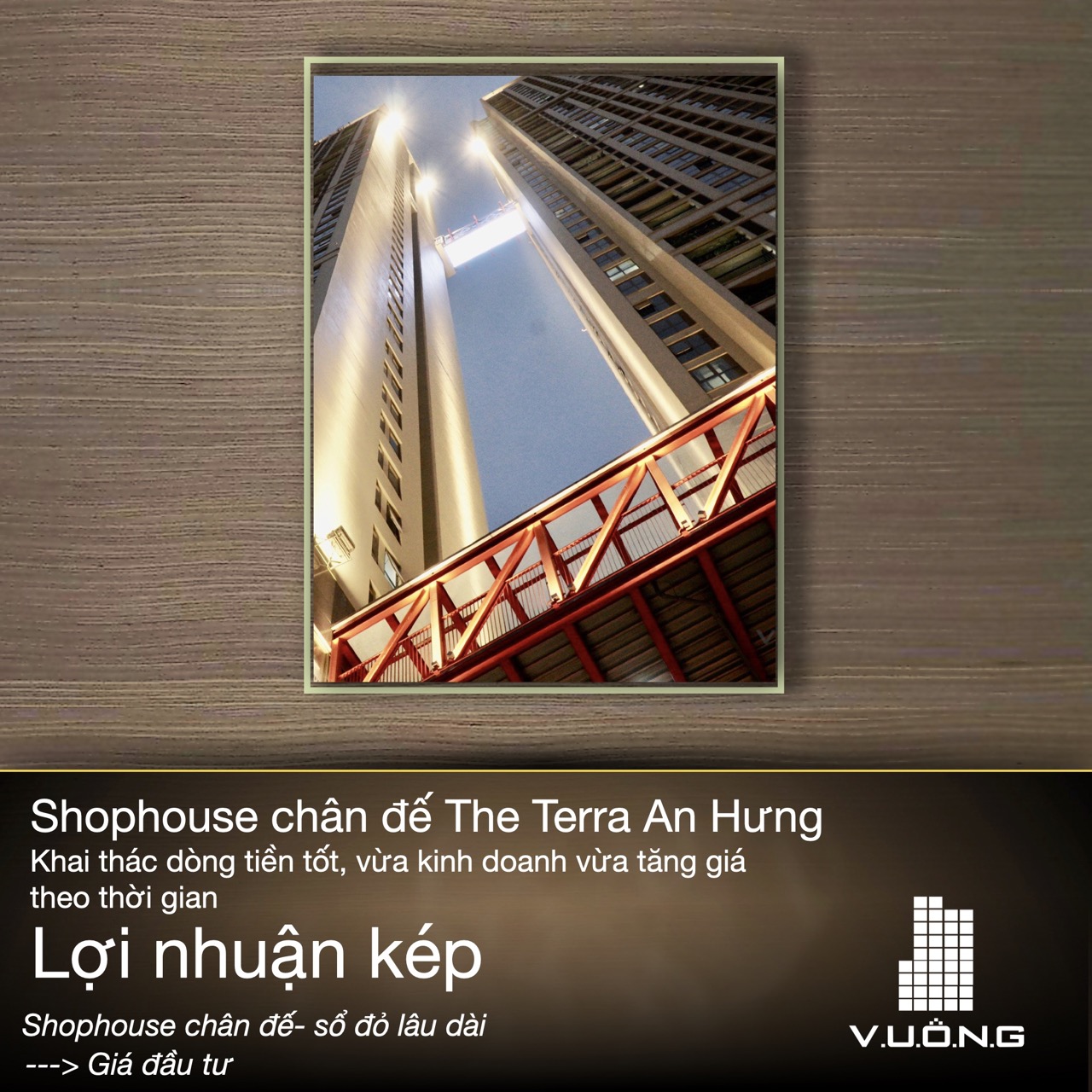 Bán shophosue chân đế The Terra An Hưng
