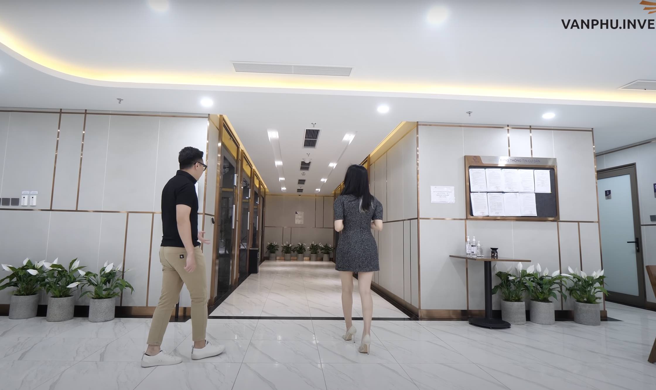 Sảnh căn hộ cao cấp The Terra An Hưng
