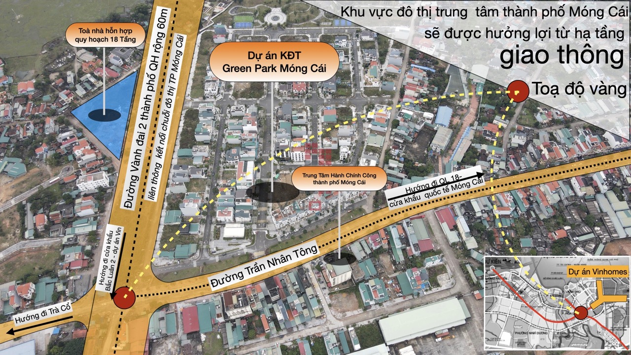 Dự án green Park Móng Cái