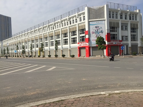 Công trình phụ trợ Khu đô thị Mỗ Lao bỏ hoang và xuống cấp