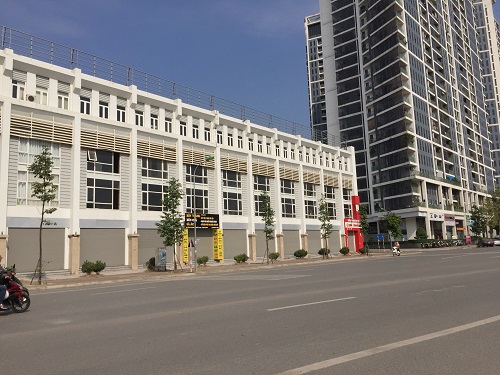 Công trình phụ trợ Khu đô thị Mỗ Lao bỏ hoang và xuống cấp