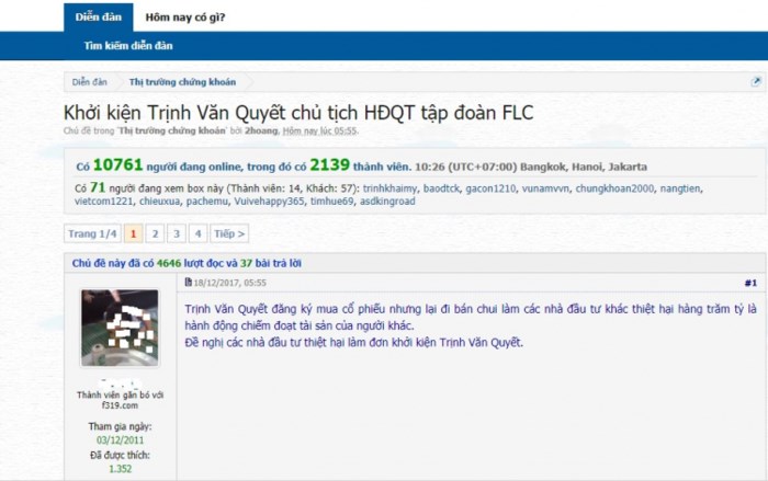 Bán chui 57 triệu cổ phiếu FLC, ông Trịnh Văn Quyết bị nhà đầu tư đòi kiện - Ảnh 2