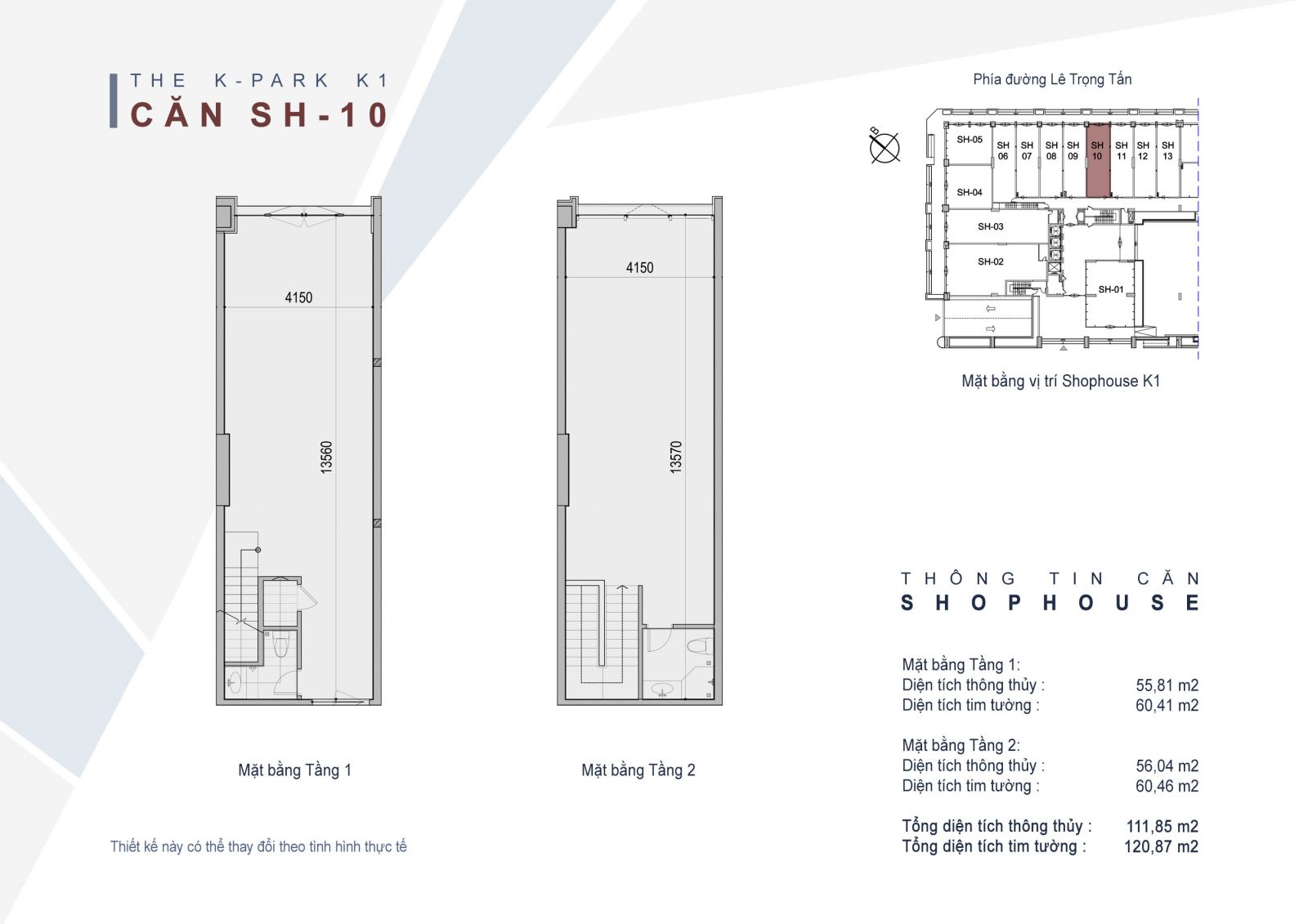 Bất động sản Vuông | Mặt bằng Shophouse chung cư The K-Park Văn Phú Hà Đông