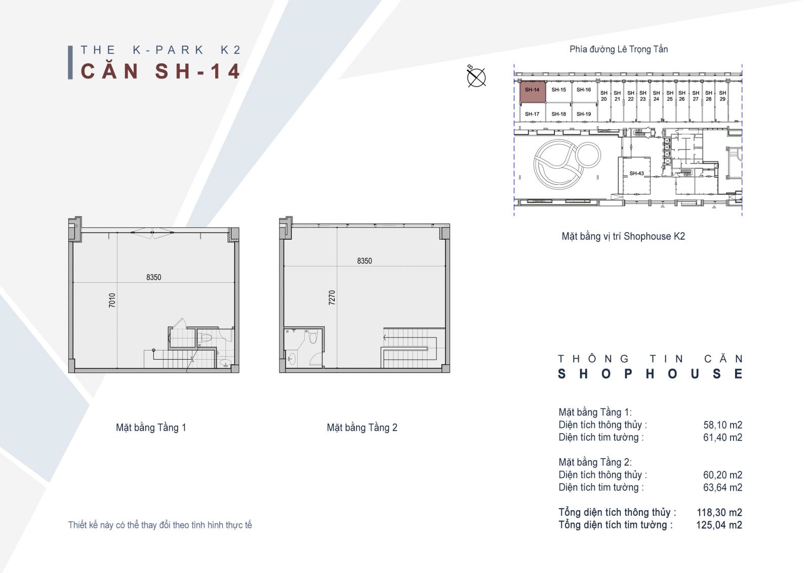 Bất động sản Vuông | Mặt bằng Shophouse chung cư The K-Park Văn Phú Hà Đông