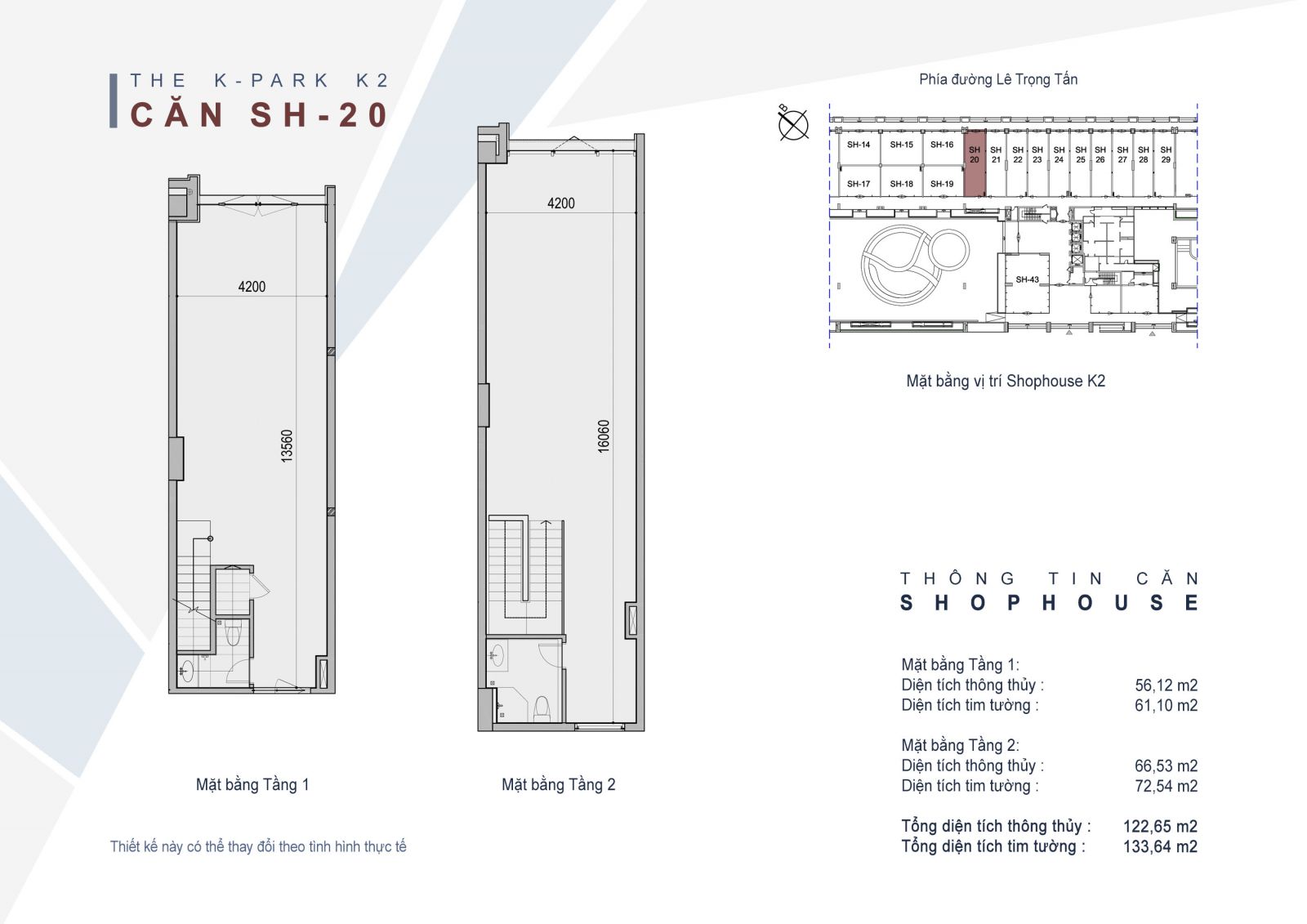 Bất động sản Vuông | Mặt bằng Shophouse chung cư The K-Park Văn Phú Hà Đông